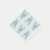 Blue LGeburters Serviette (Ecke)