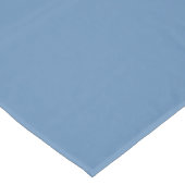 Blue Lichen Solid Color Print, Light Blue Gray Tischdecke (Schrägansicht)