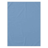Blue Lichen Solid Color Print, Light Blue Gray Tischdecke (Vorderseite)