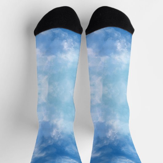 Blue & light blue socken (Oben)