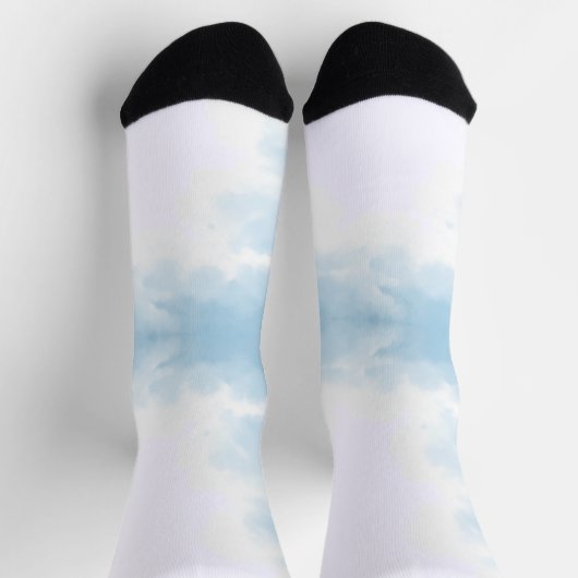 Blue & light blue socken (Oben)