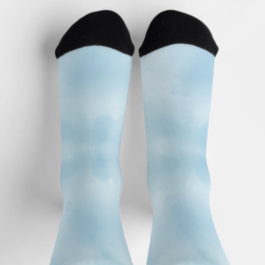 Blue & light blue socks socken (Oben)