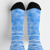 Blue & light blue socks socken (Oben)