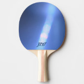 Blue Light Refraktion Tischtennis Schläger (Vorderseite)