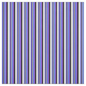 Blue, Light Sky Blue, Lila, Black & Mint Creme Stoff (Muster)