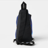 Blue Light Sky Crossbody Bag (Rückseite)