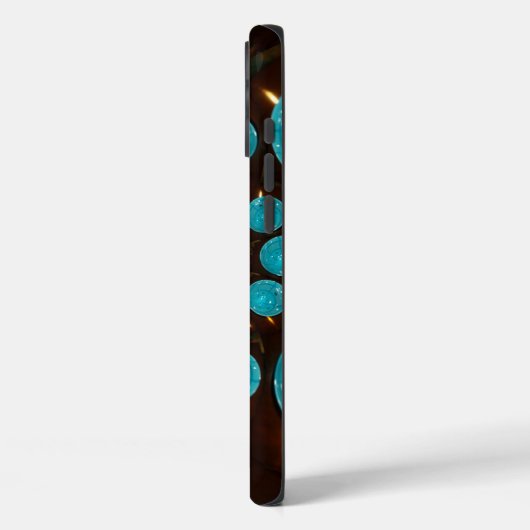 Blue Lights Case-Mate iPhone Hülle (Rückseite / Links)