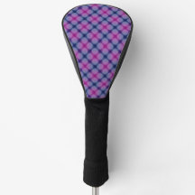 Blue Lila Colorful Golf Head Cover