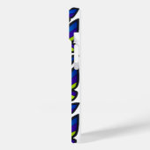 Blue Lila Green Wings Now Case-Mate iPhone Hülle (Rückseite / Links)