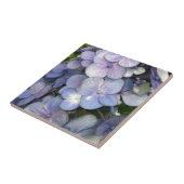 Blue Lila Hydrangea Keramik Tile Fliese (Seite)