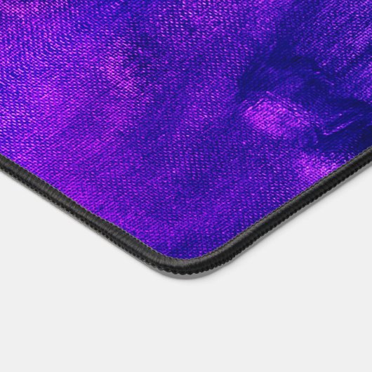 Blue Lila Mandala Clouds Boho Bohemisch Schreibtischunterlage (Ecke)