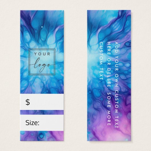 Blue lila Musterpreisbindung (Vorne & Hinten)