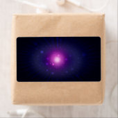 Blue Lila Space Galaxy Stars Abstrakt (Insitu)