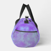 Blue Lila Storm Cloud Effect Duffle Bag (Rechts)