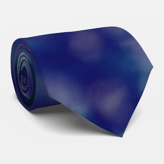 Blue Lila Trendy Einzigartig Cool Chic Krawatte (Gerollt)
