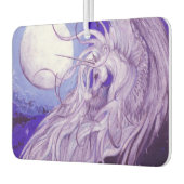 Blue Lila Unicorn Pegasus Pegacorn Lunar Moon Autolufterfrischer (Links)