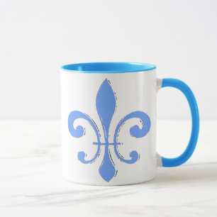 Blue Lilie Tasse