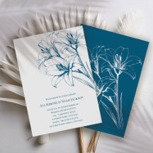 Blue Lily Kontur Wedding