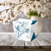 Blue Lily Kontur Wedding Geschenkschachtel