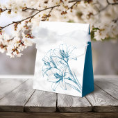 Blue Lily Kontur Wedding Geschenkschachtel