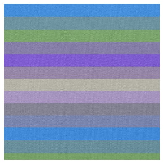 Blue, Lime & Magenta Retro Stripes Stoff (Nahaufnahme)