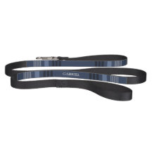 Blue Line Custom Printing Name & Number Dog Leash