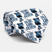 Blue Line Fever (Hockey) Krawatte (Gerollt)