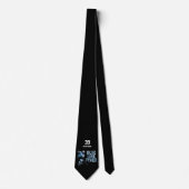 Blue Line Fever (Hockey) Neck Tie Krawatte (Vorderseite)