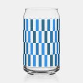 Blue Line Flow Can Glas (Rückseite)