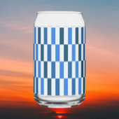 Blue Line Flow Can Glas 