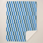 Blue Line Flow Fleece-Decke Sherpadecke (Vorderseite)