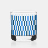 Blue Line Flow Rocks Glas  (Rückseite)