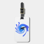 BLUE LINE GEPÄCKANHÄNGER (Vorderseite vertikal)