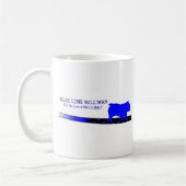 Blue Line Logo-2010 Kaffeetasse (Links)