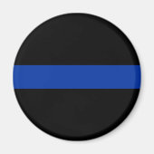 Blue Line-Polizeigesetz Magnet (Vorne)