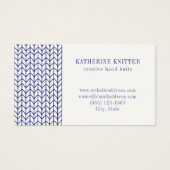 BLUE LINE STRICK 3.5x2 Visitenkarte II (Vorderseite)