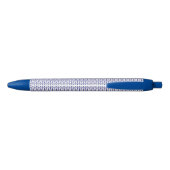 BLUE LINE STRICK Business ID Tinte Pen Kugelschreiber (Rückseite)