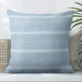 Blue Lines Coastal Throw Kissen