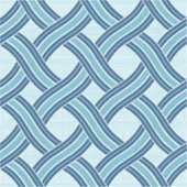 Blue Lines Pattern Aufkleber (Vorderseite)