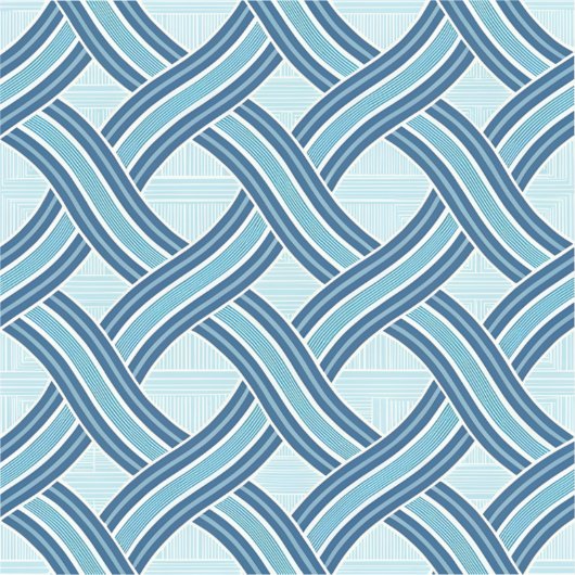 Blue Lines Pattern Aufkleber (Vorderseite)