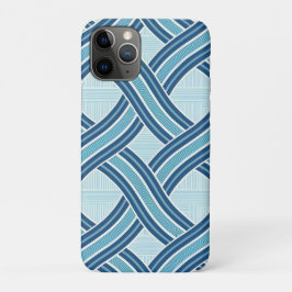 Blue Lines Pattern Case-Mate iPhone Hülle