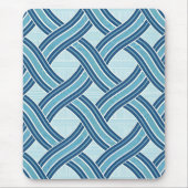 Blue Lines Pattern Mousepad (Vorne)