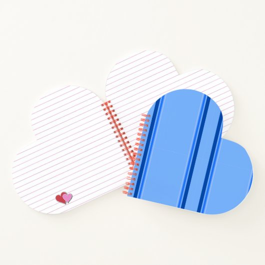 Blue Lines Spiral Notebook Notizblock (Innenseite)