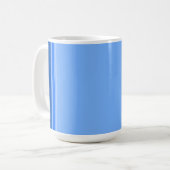 Blue Lines Tasse (Vorderseite Links)