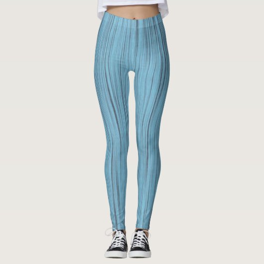 Blue Lines Women's Leggings (Vorderseite)