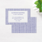 BLUE LINIE STRICK Euro Size Business Card (Schreibtisch)