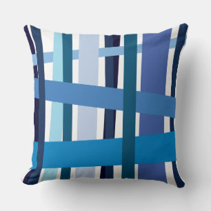 BLUE LINIEN DESIGN Retro Throw Kissen