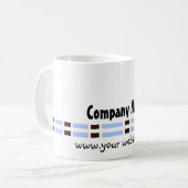 Blue Link Bürodesign Kaffeetasse (Vorderseite Links)
