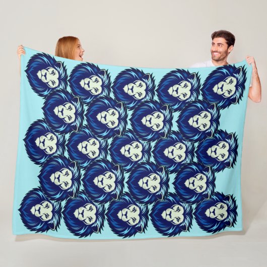 Blue Lion emote 2 Fleecedecke (Beispiel)