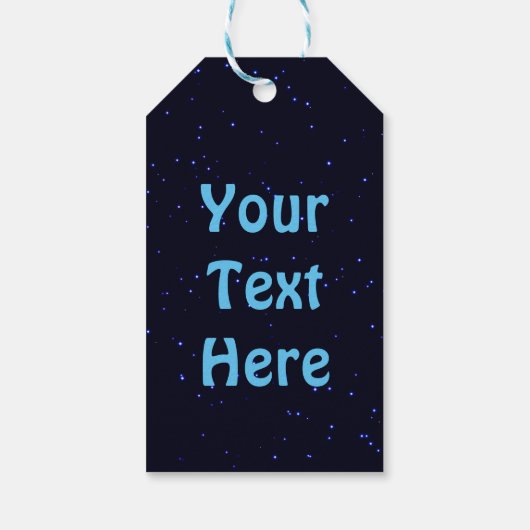 Blue Lion Menorah Geschenkanhänger (Rückseite)